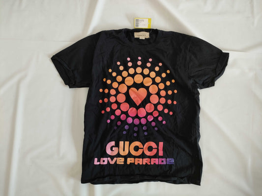 GUCCI Logo T-shirt LOVE PARAOE size XS T-shirt