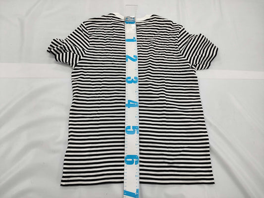 MONCLER Striped Logo T-Shirt *Personalized Tops