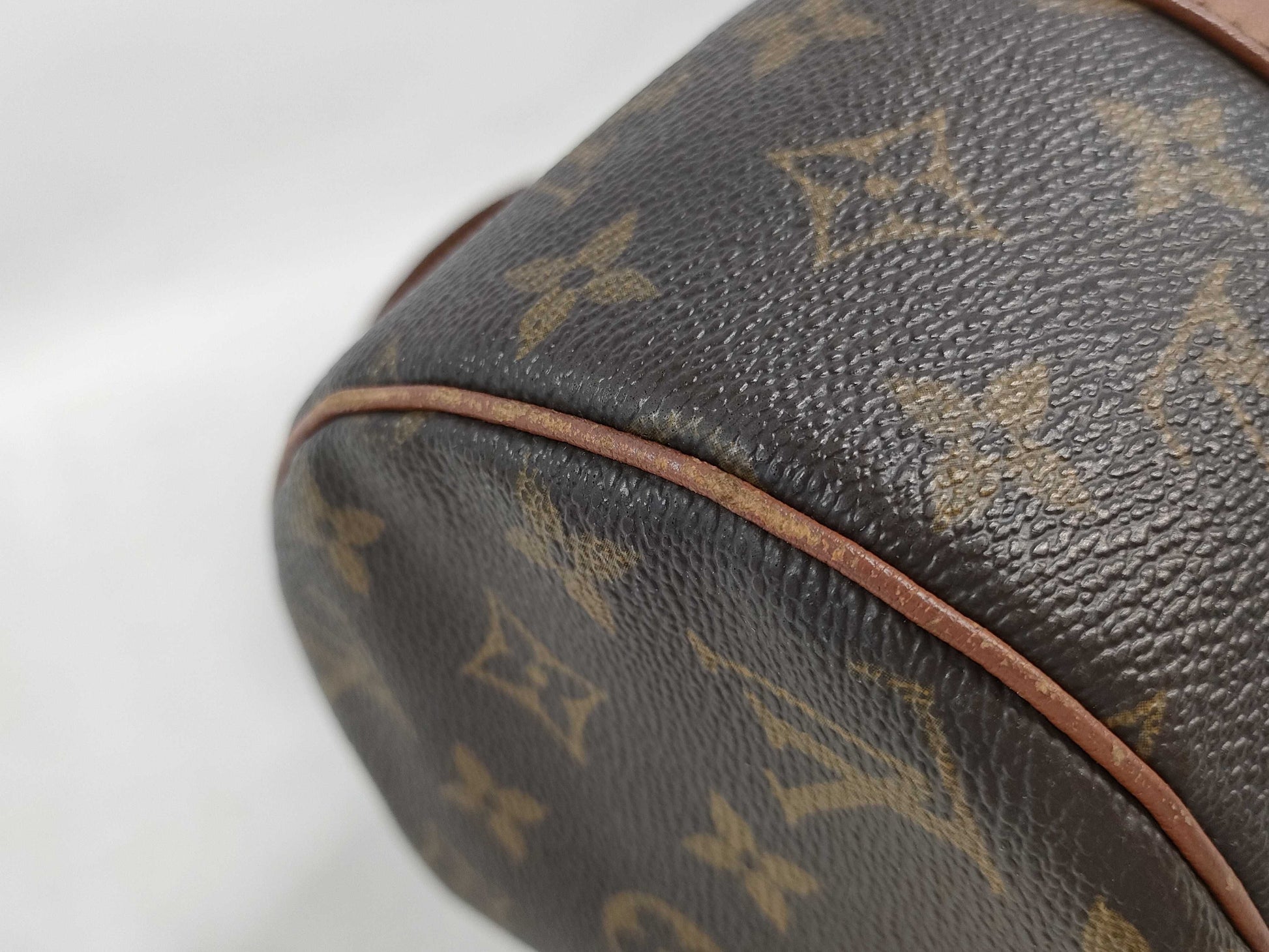 LOUIS VUITTON Monogram Old Papillon Tote Bag with Pouch