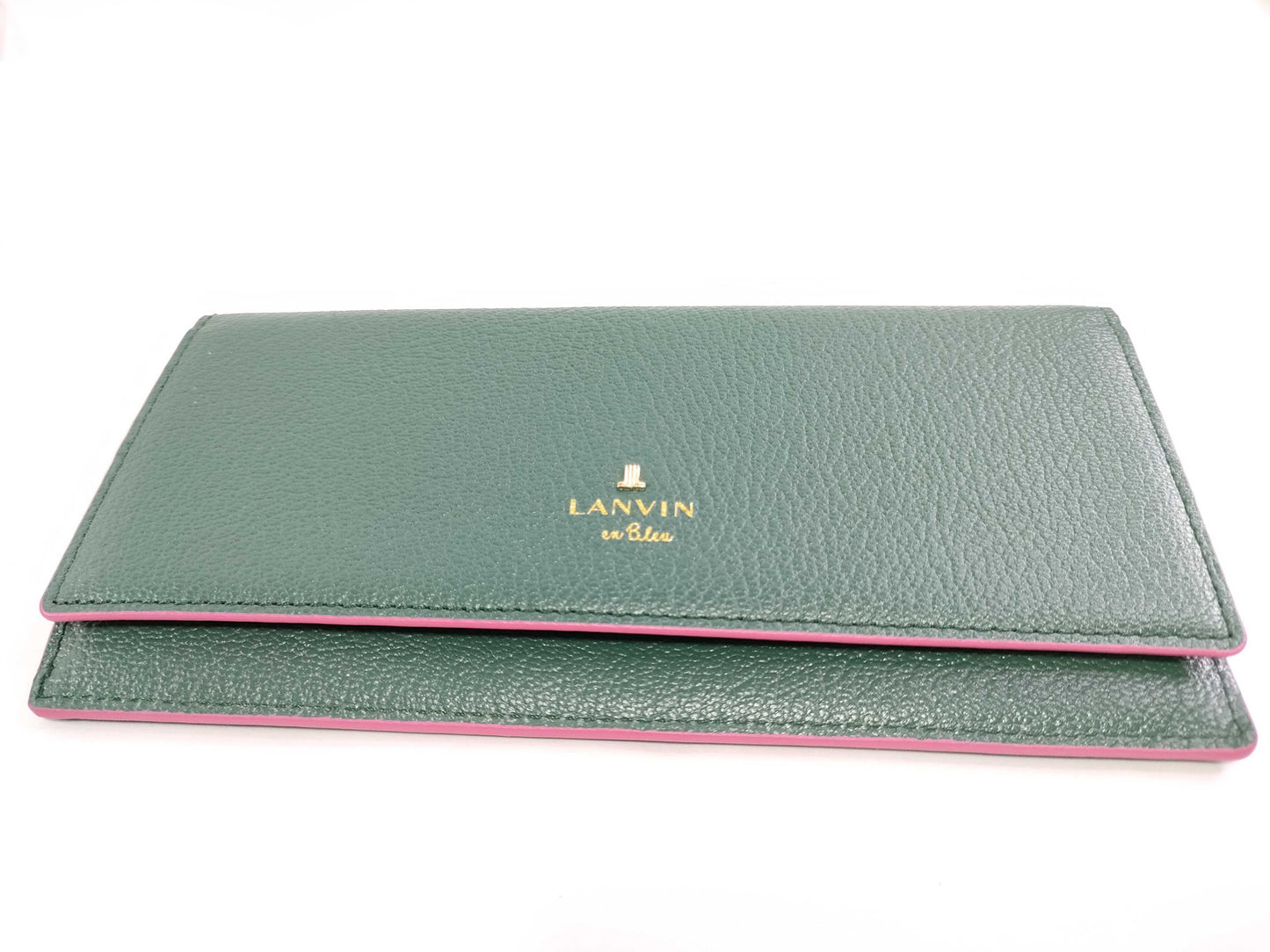 LANVIN Leather Long Wallet