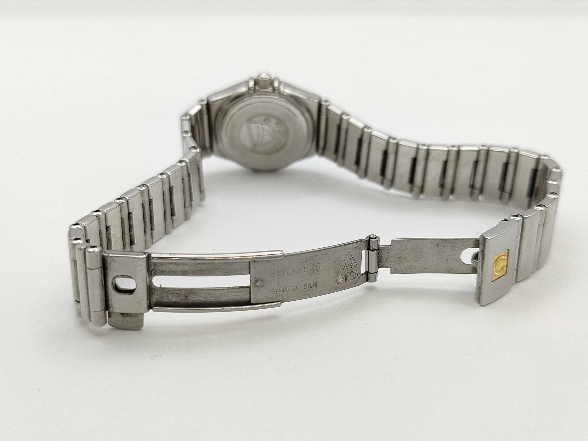 OMEGA 1465.71 57537712 Quartz Shell Dial Women's Watch