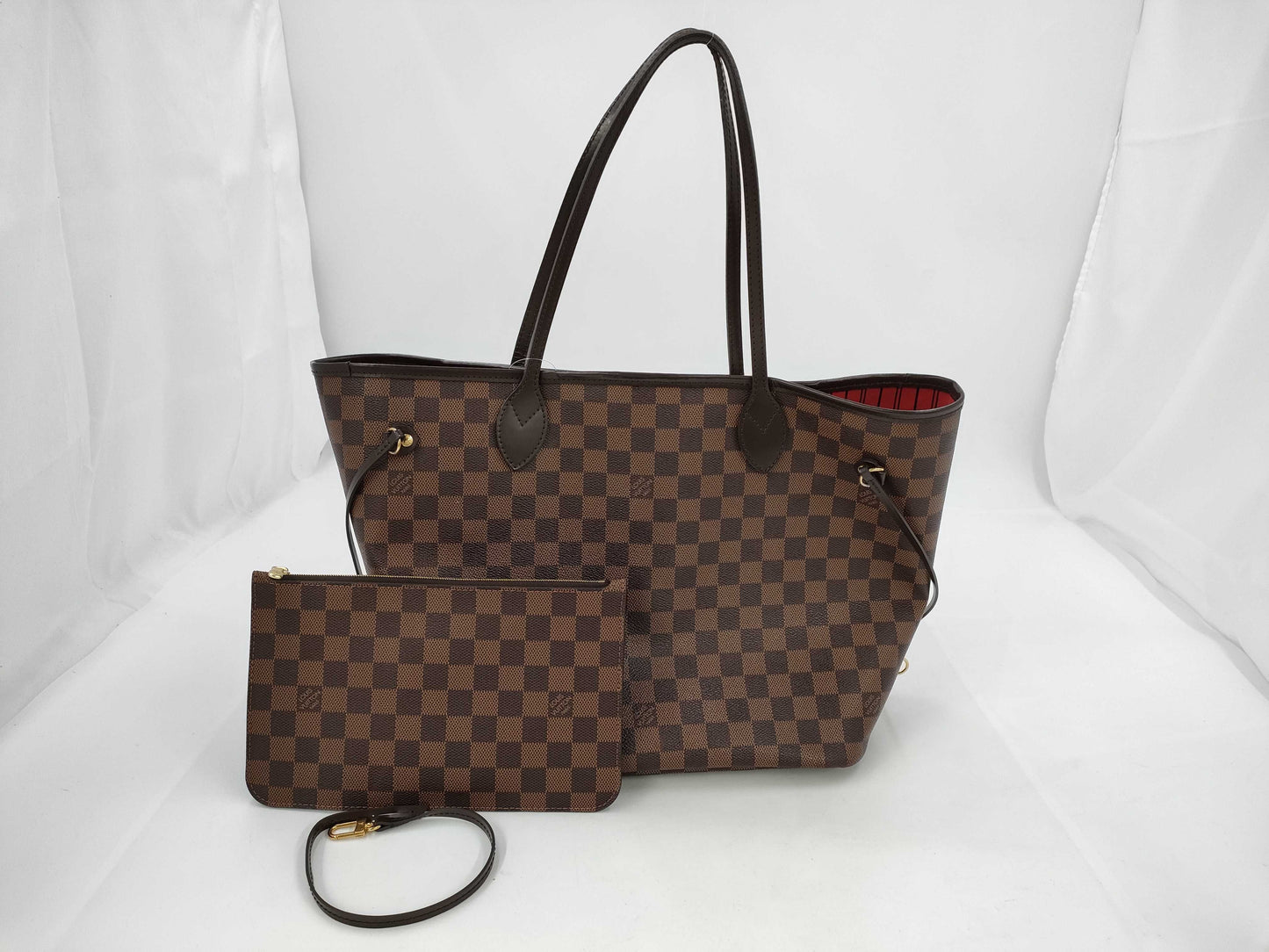LOUIS VUITTON Damier N41358 Neverful MM Tote Bag