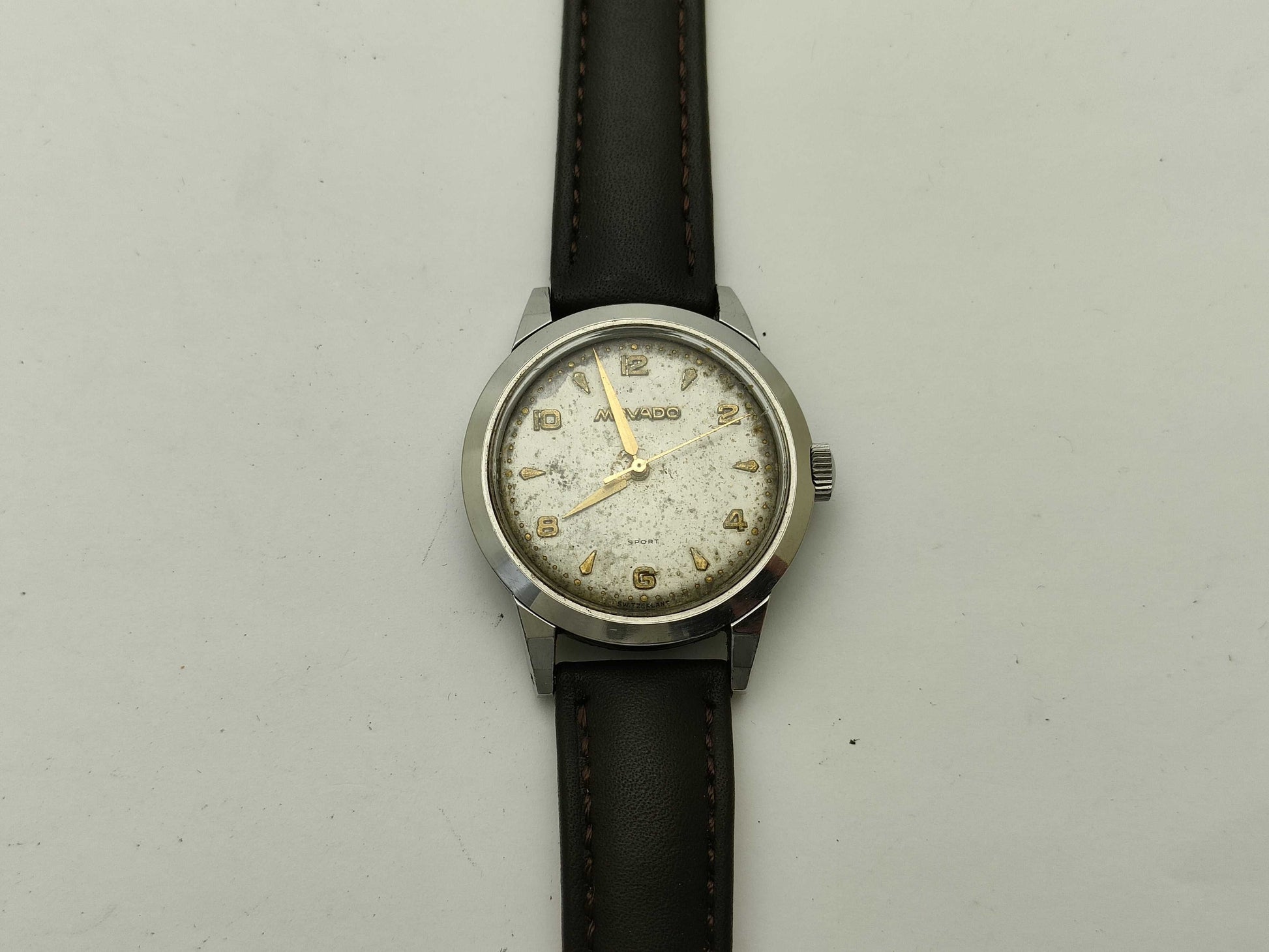 Movado Stainless Steel Hand-Wound Women's Watch