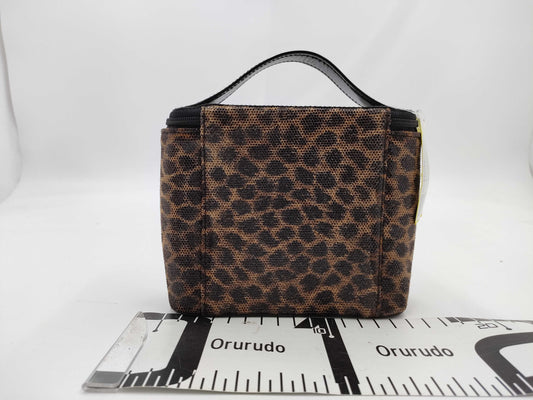LOEWE Vanity Leopard Print Bag