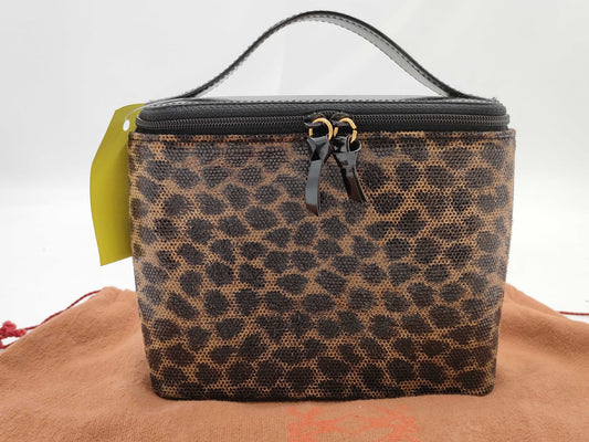 LOEWE Vanity Leopard Print Bag