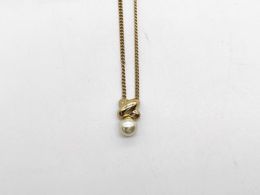 Dior Pearl Gold Necklace Necklace