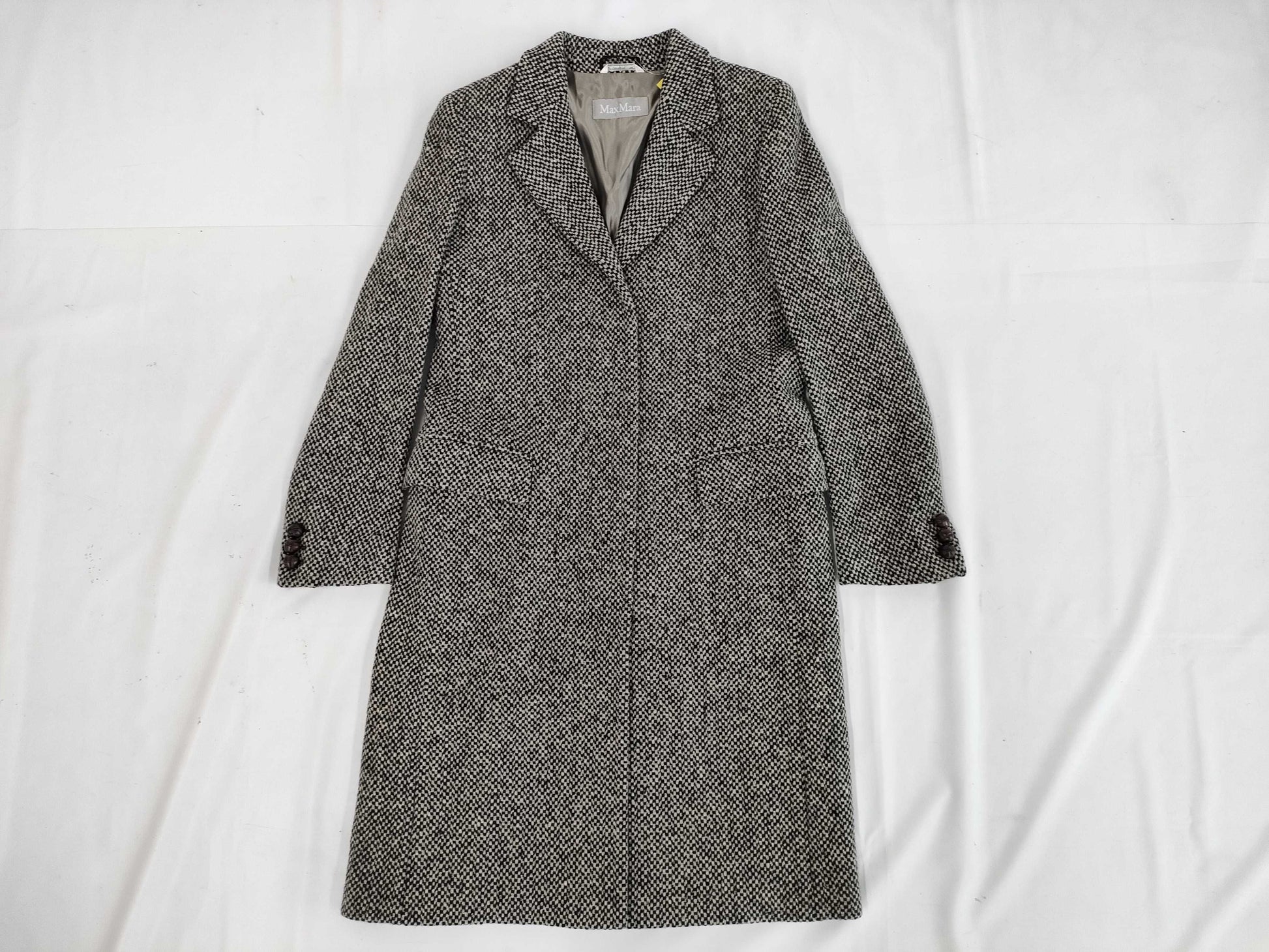 Max Mara Tweed Coat