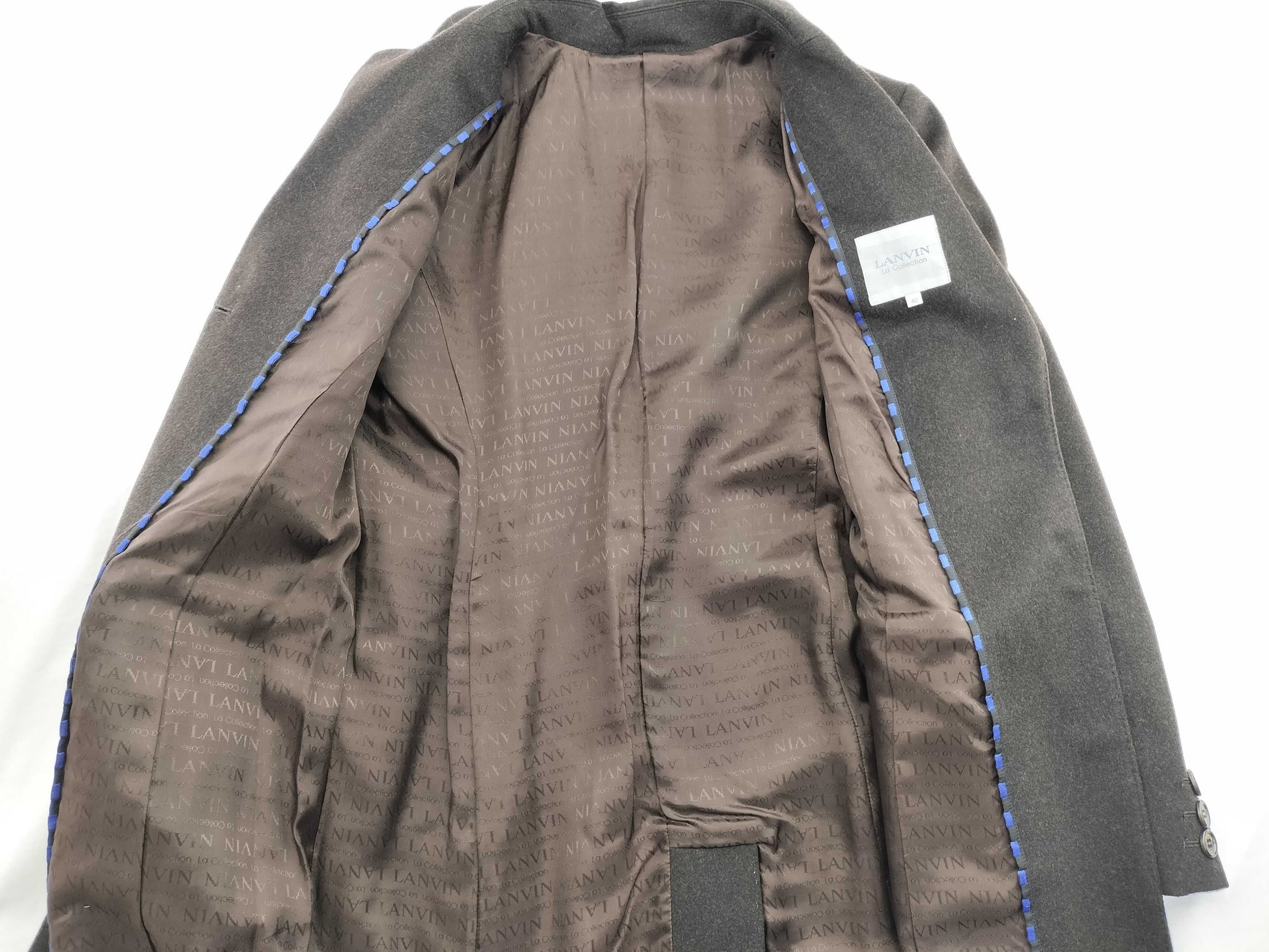 LANVIN Cashmere Brown Long Coat