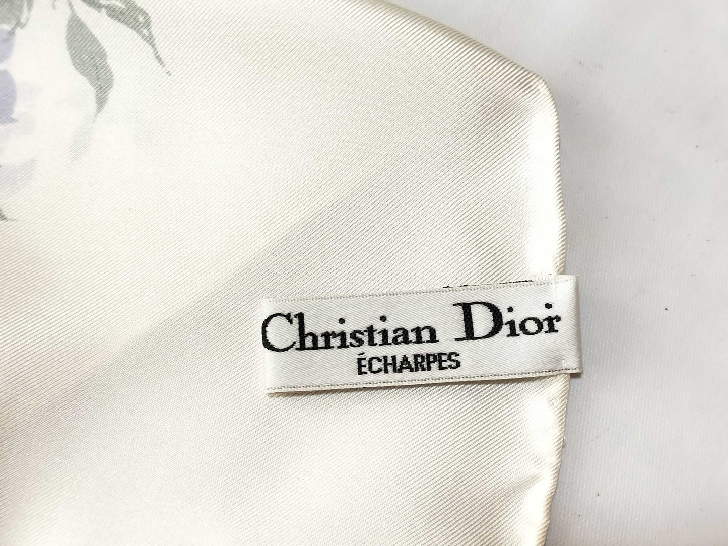 Dior Unused Floral Scarf