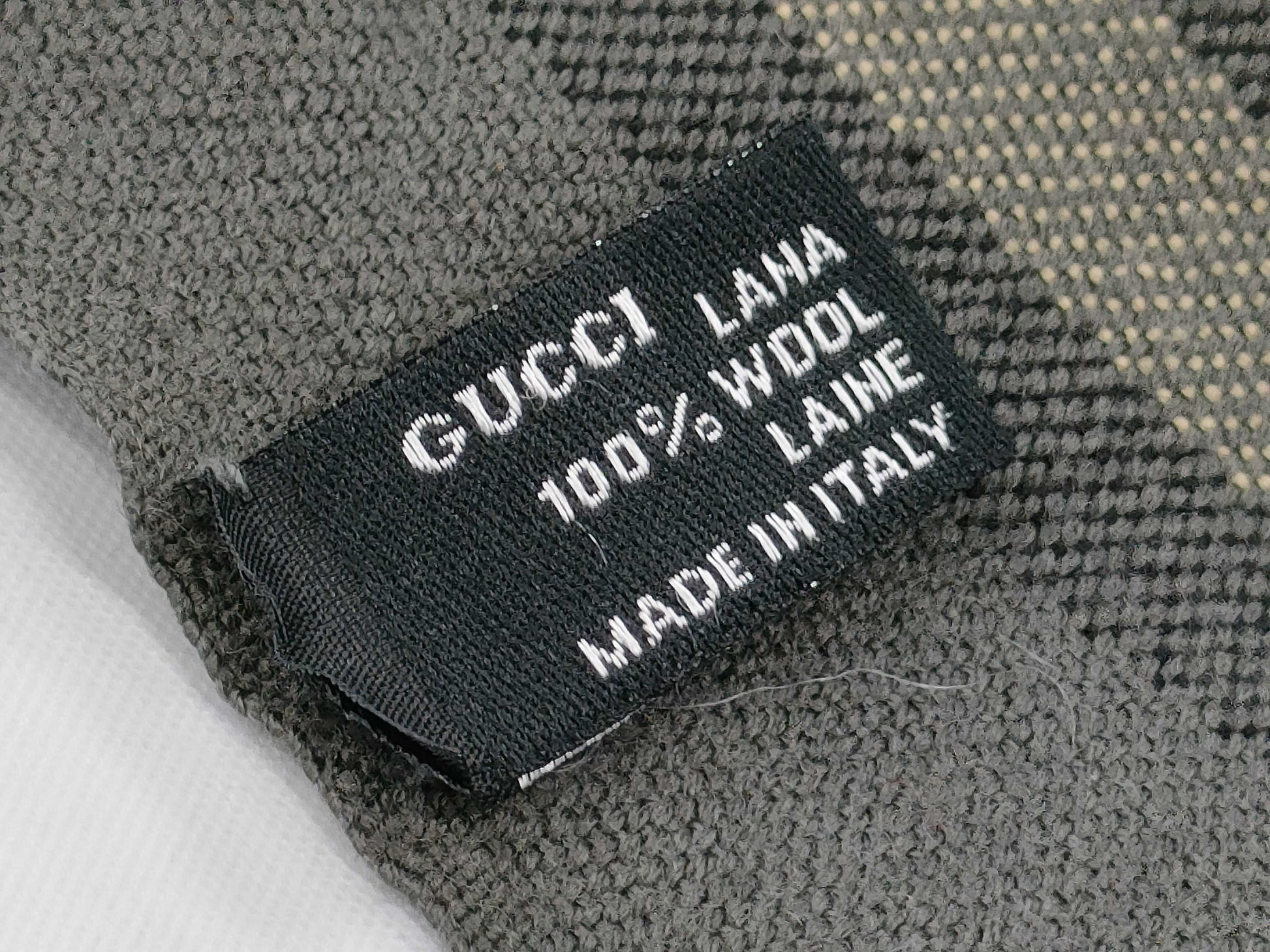 GUCCI GG pattern scarf