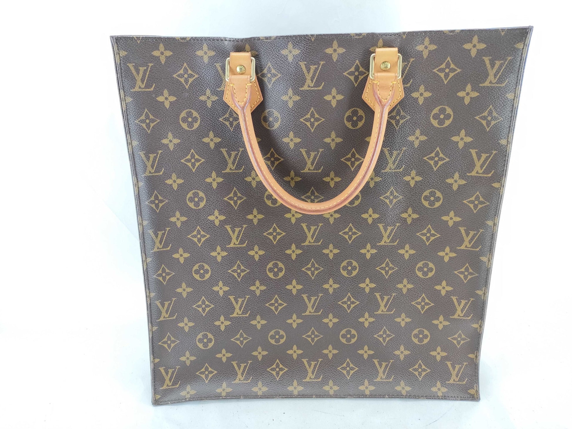LOUIS VUITTON Monogram M51140 Sac Plat Handbag