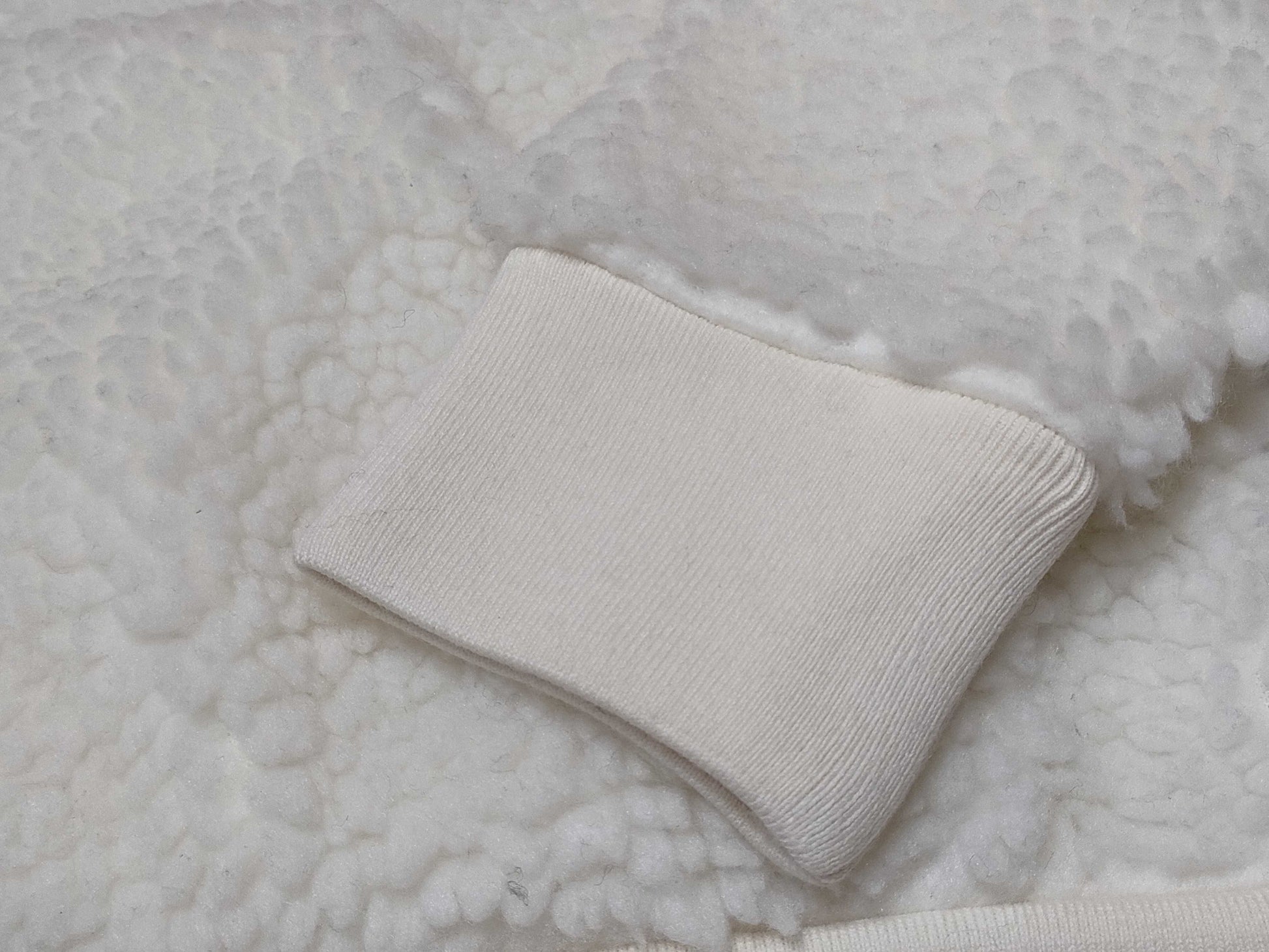 MONCLER Boa Fleece Hoodie Top