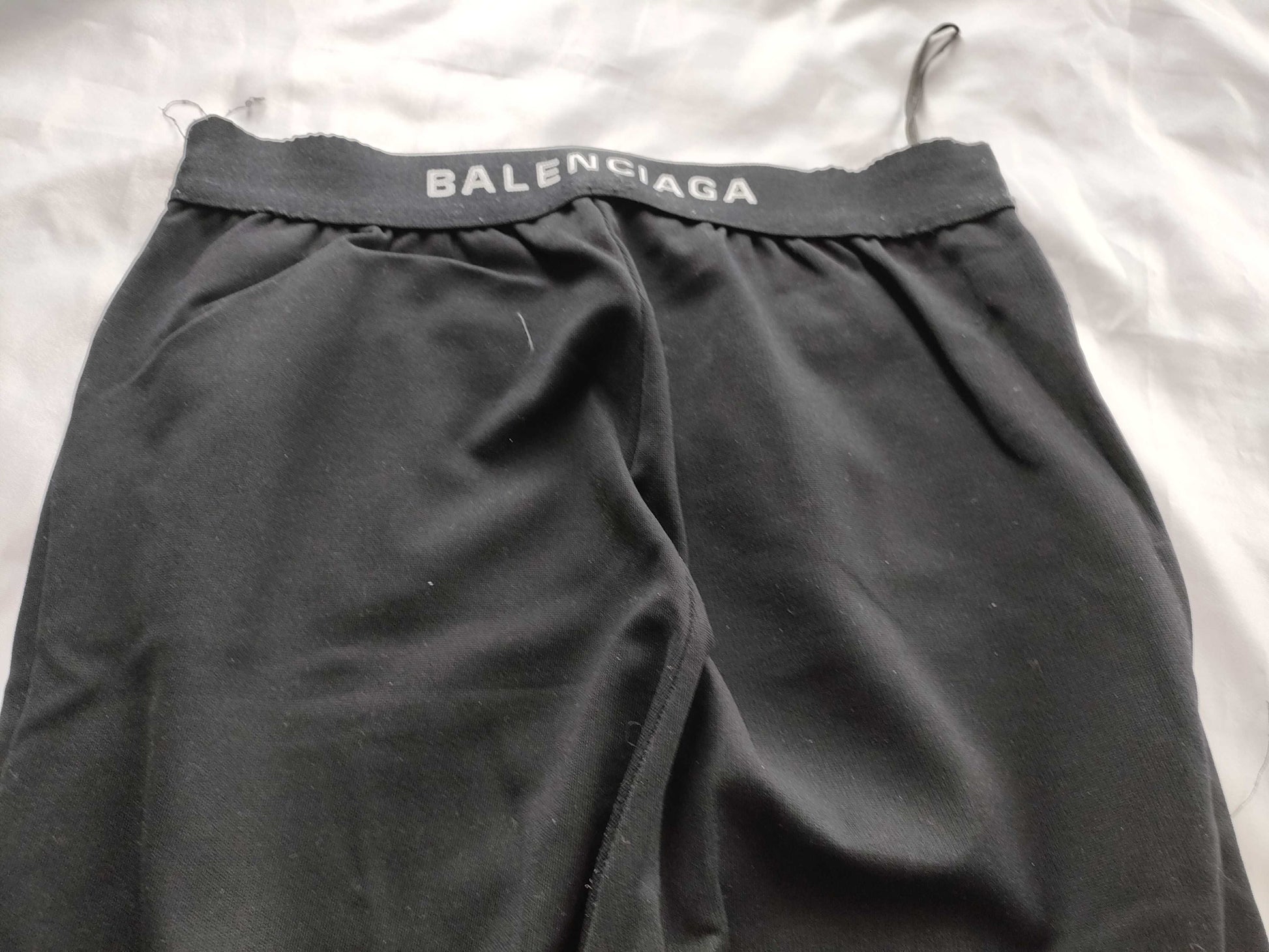 BALENCIAGA Logo Leggings Pants
