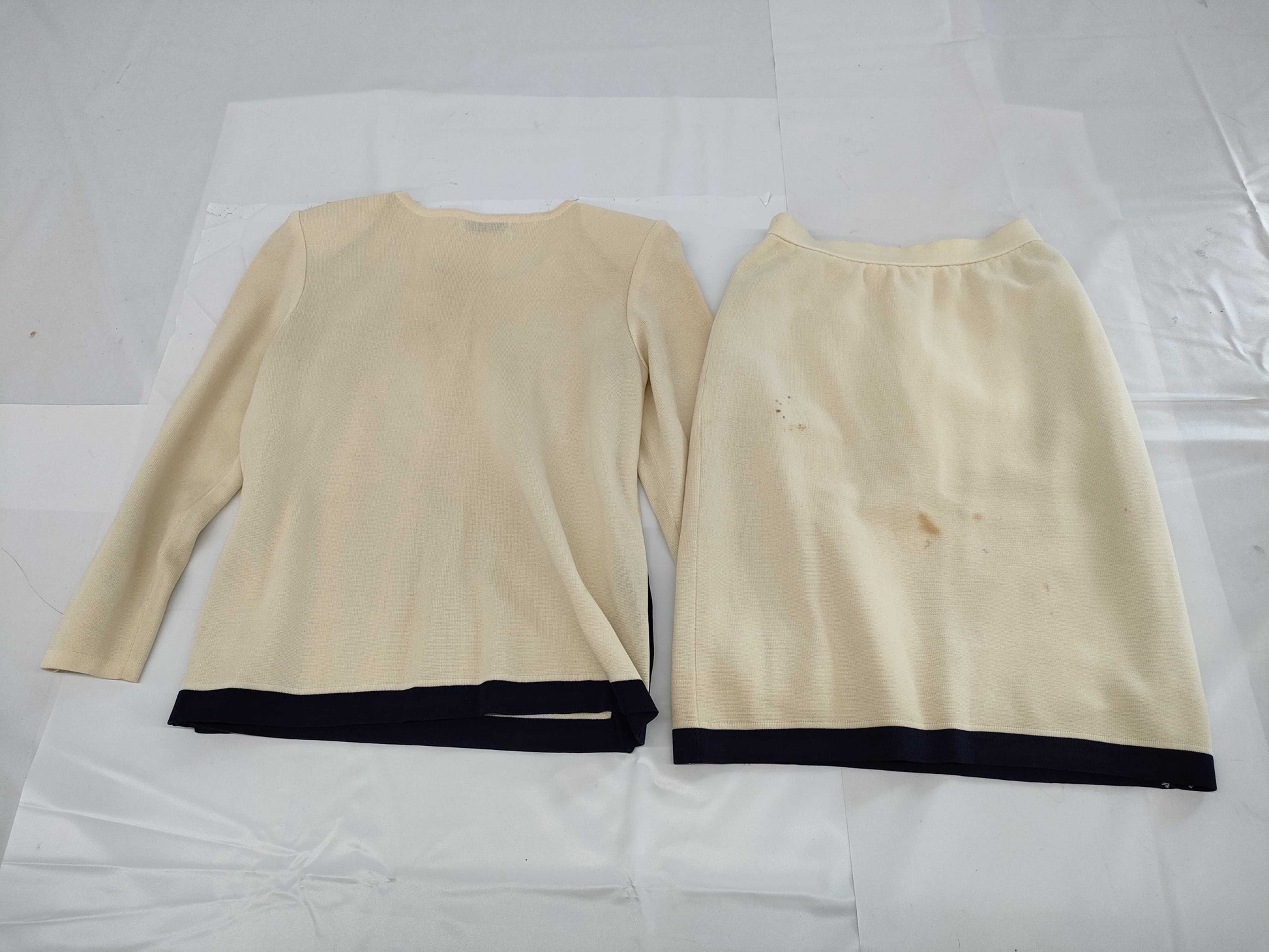 Yves Saint Laurent Set/Gold Buttons/Skirt Dirty Other Apparel