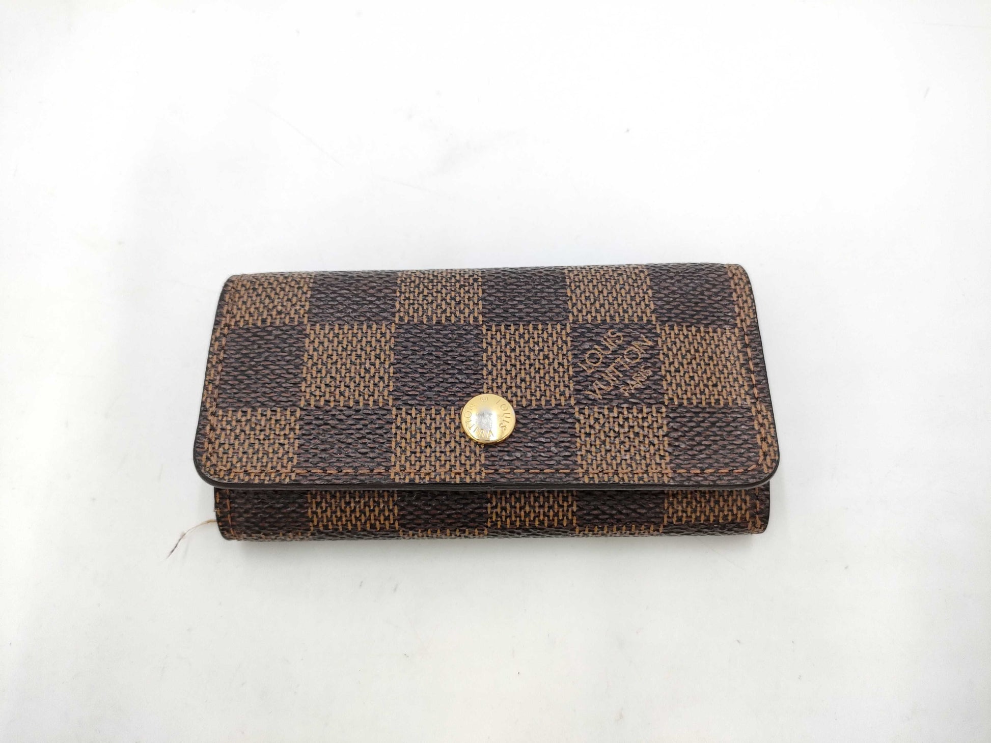 LOUIS VUITTON Damier N62631 Murticre 4 Keycase & Keychain