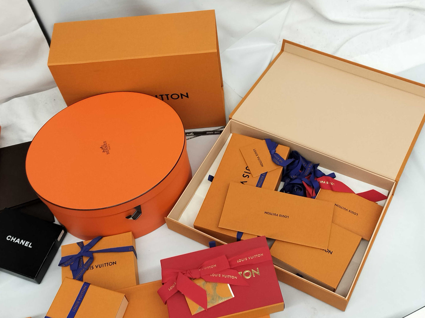 Hermes * Louis Vuitton * Chanel etc. Box Set Brand Empty Box Bundle Brand Empty Box Bundle