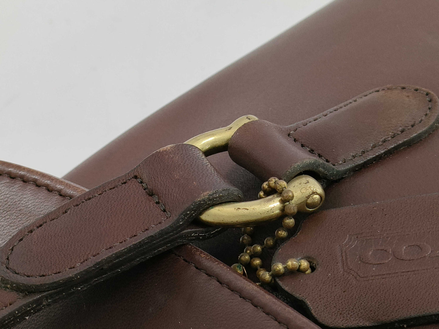 COACH Leather Old 9808 Tote Bag