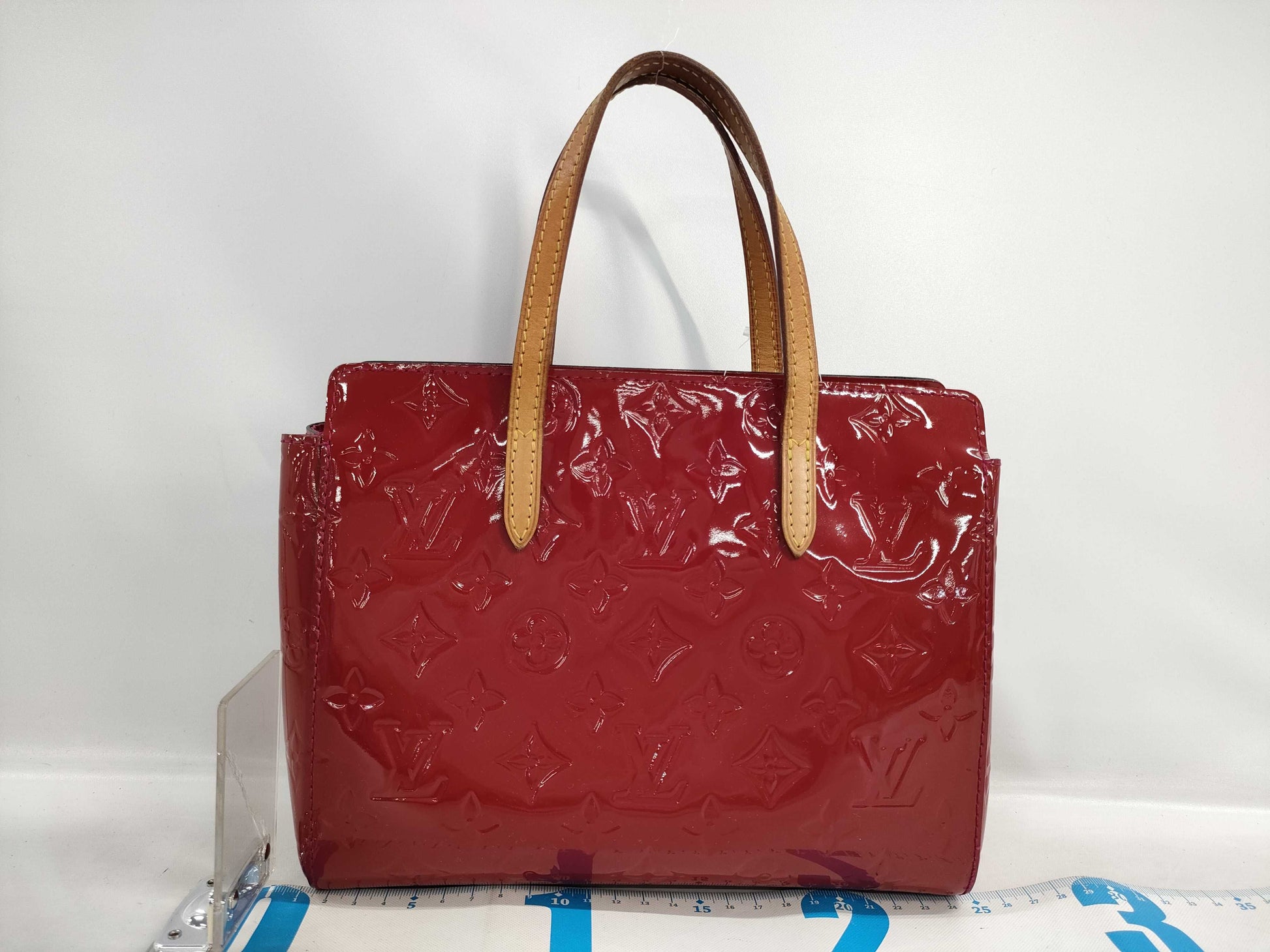 LOUIS VUITTON Vernis Lead PM Tote Bag