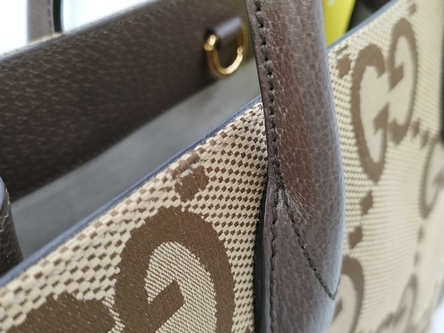 GUCCI Jumbo GG Tote Tote Bag