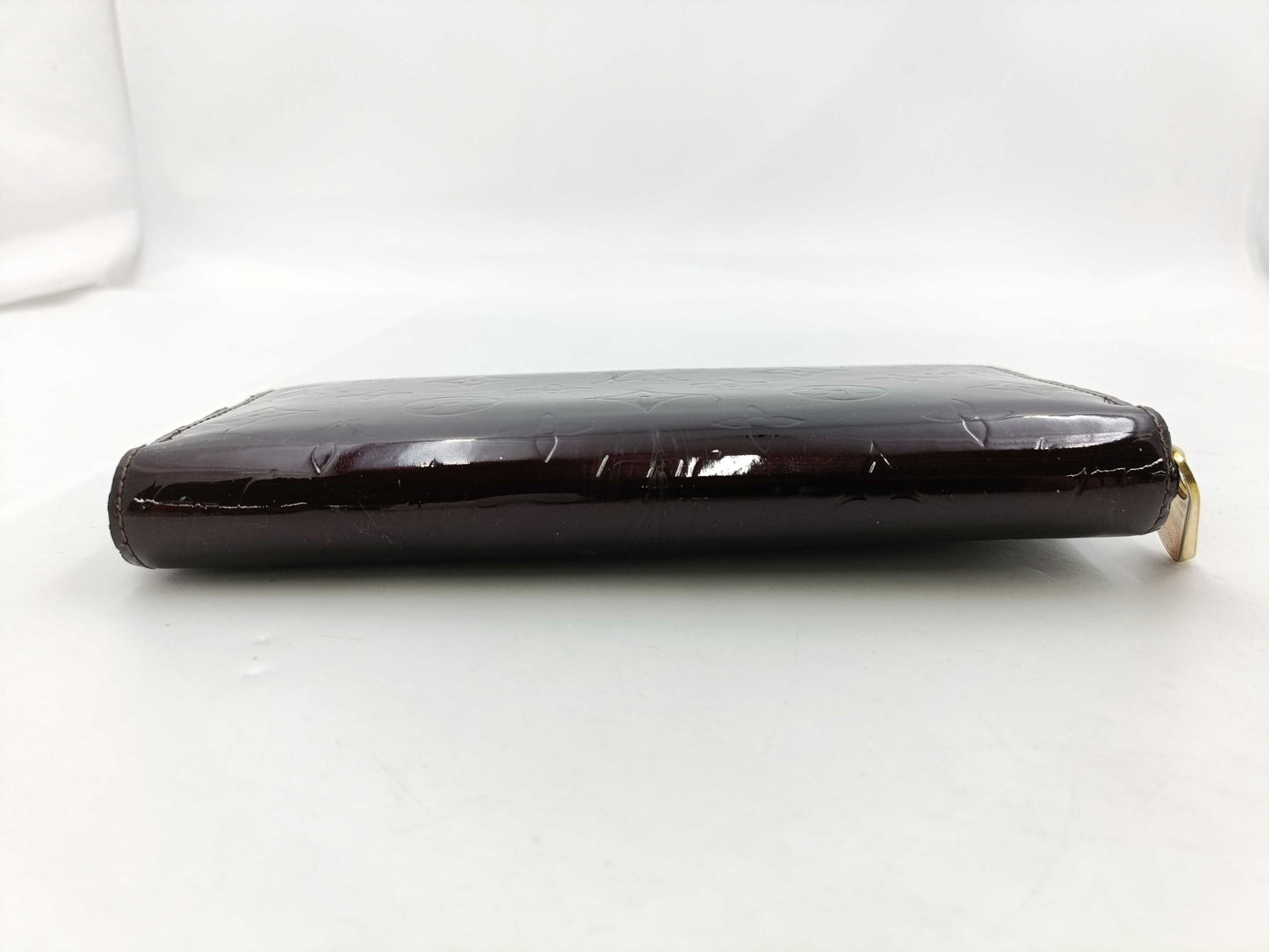 LOUIS VUITTON Vernis M93522 Zippy Wallet Amaranth