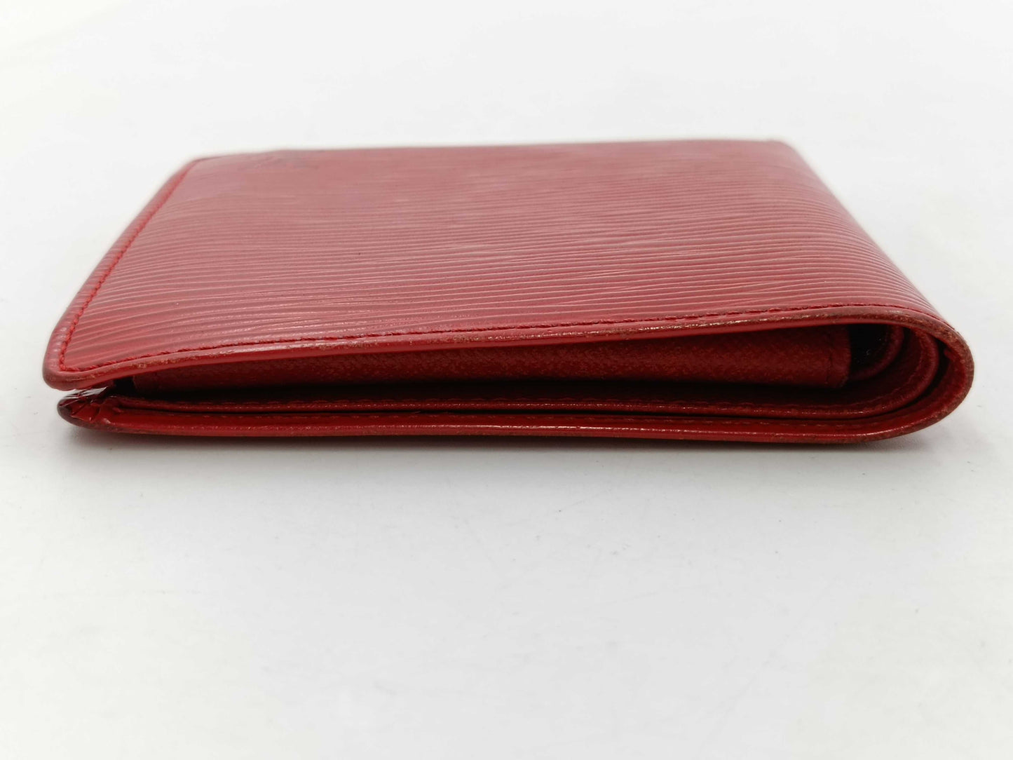 LOUIS VUITTON Epi Portefeuille Marco Red Wallet