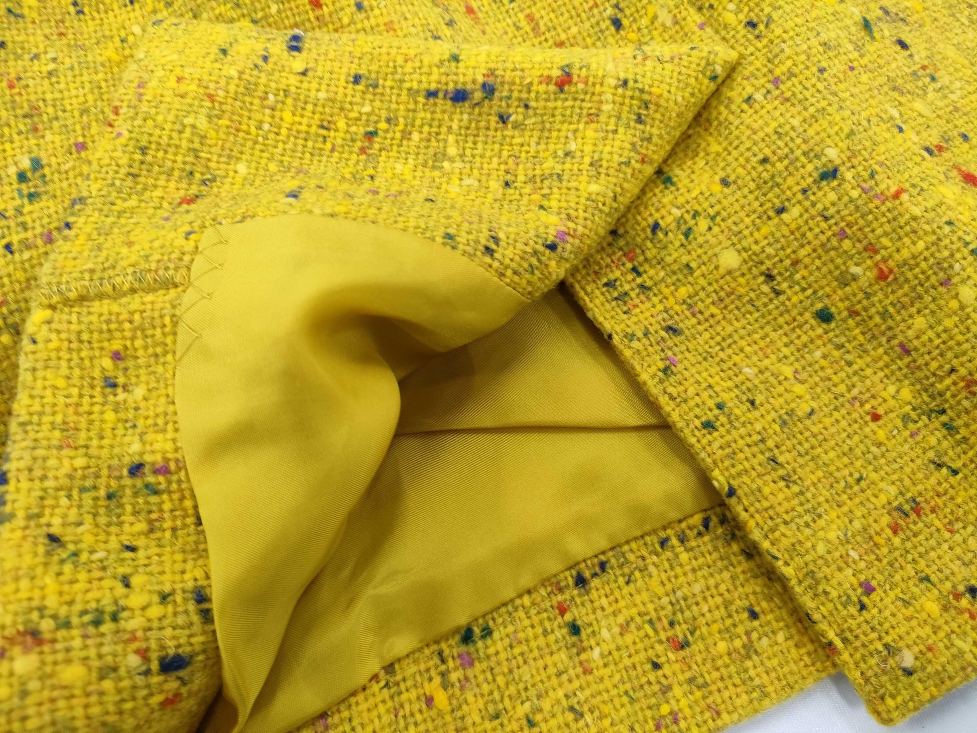 Yves Saint Laurent Tweed Set Skirt Other Apparel