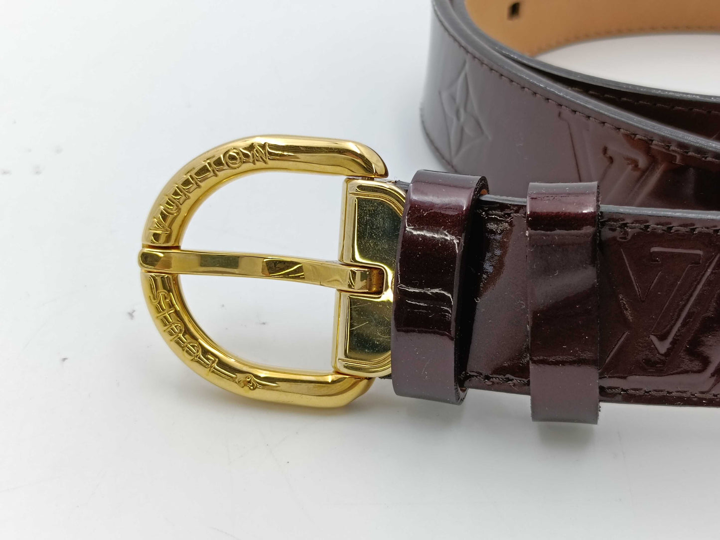 LOUIS VUITTON Vernis Santur Belt