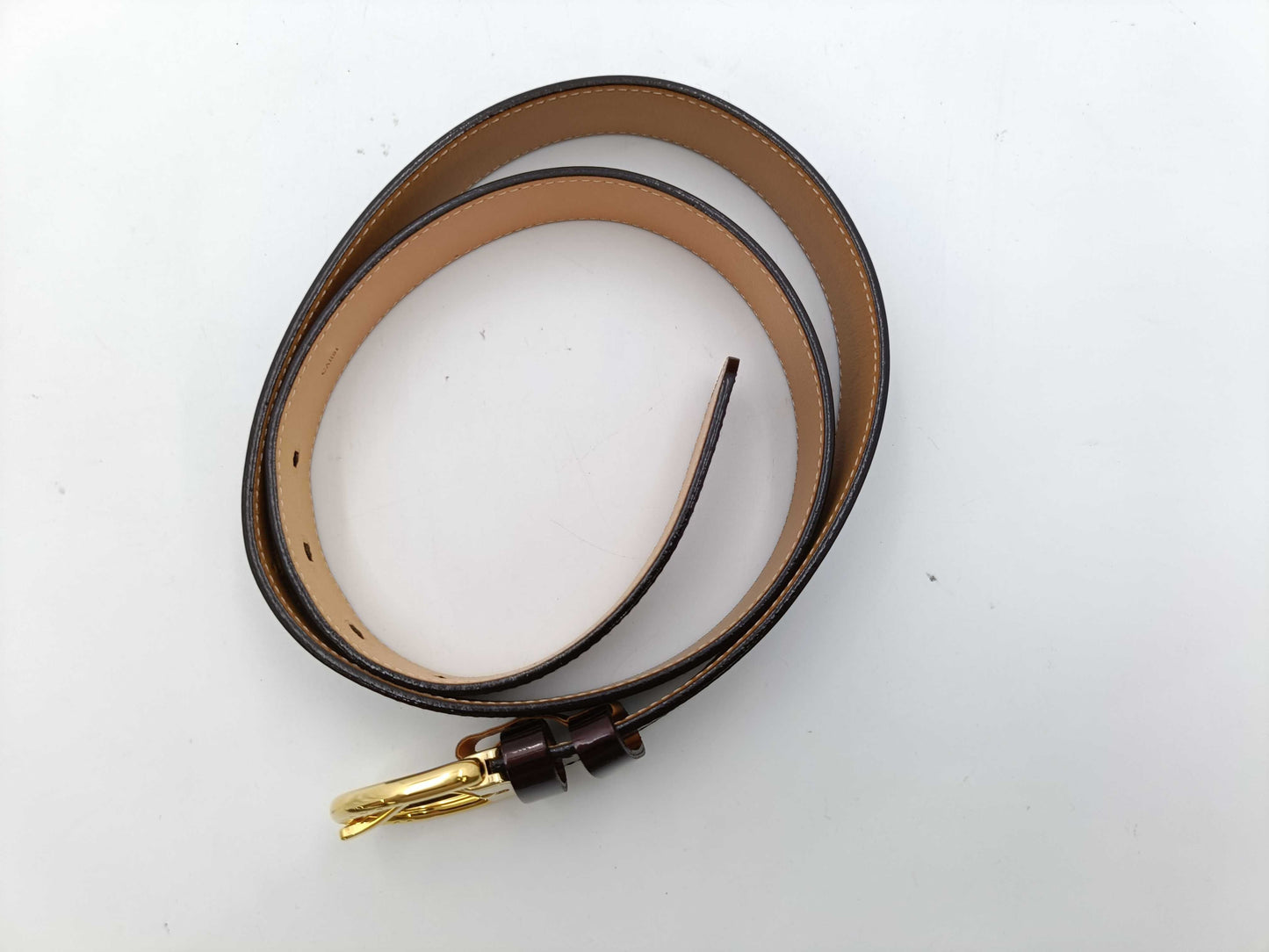 LOUIS VUITTON Vernis Santur Belt
