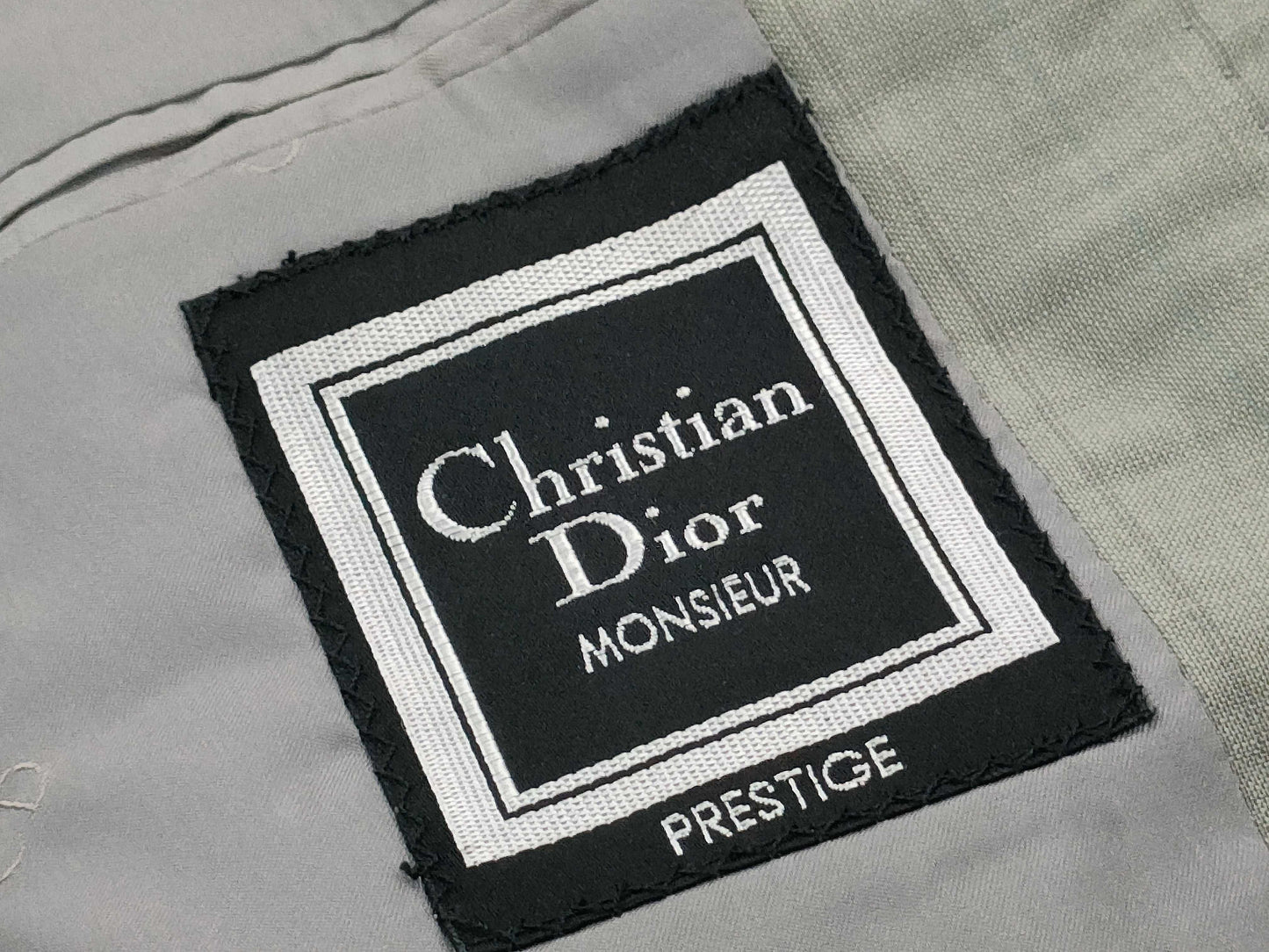 Dior suit khaki jacket