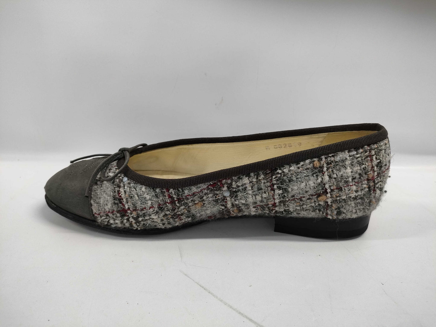 CHANEL Flap Shoes Tweed G02819 Pumps