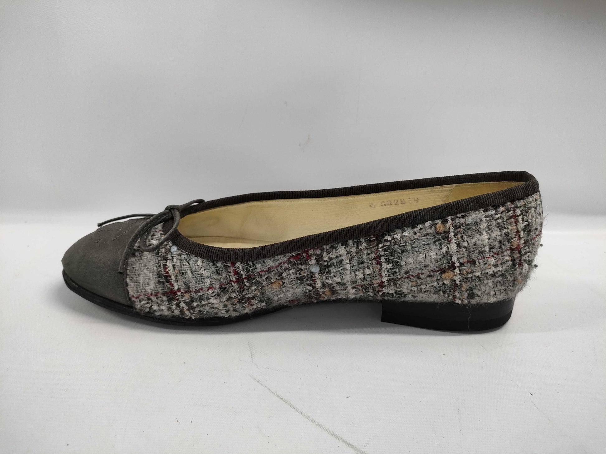 CHANEL Flap Shoes Tweed G02819 Pumps
