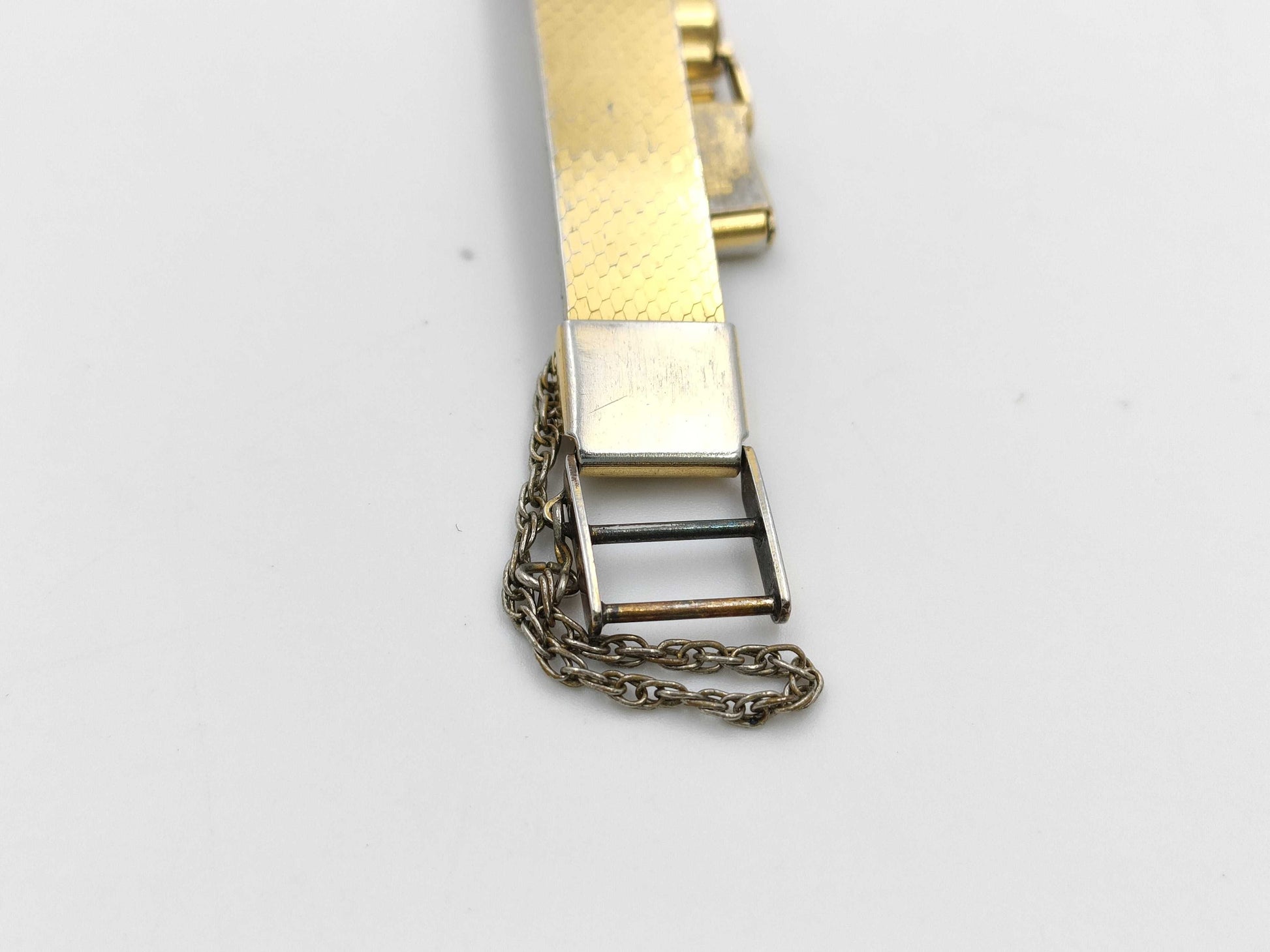 OMEGA De Ville Hand-Wound Square Strap Non-Original Women's Watch