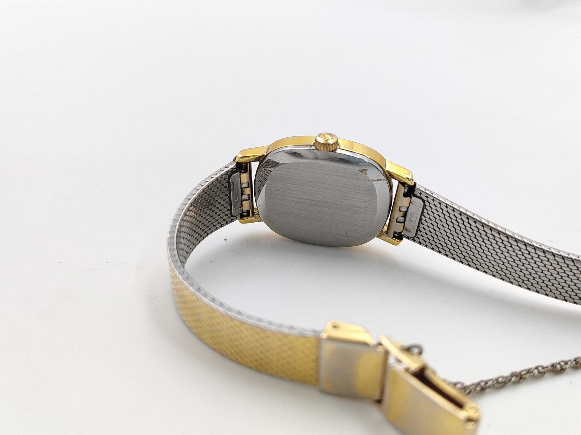 OMEGA De Ville Hand-Wound Square Strap Non-Original Women's Watch