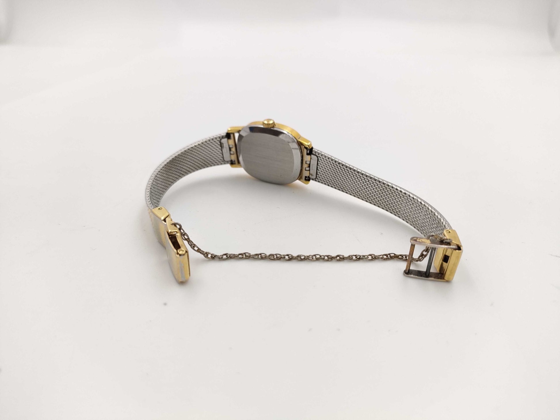 OMEGA De Ville Hand-Wound Square Strap Non-Original Women's Watch