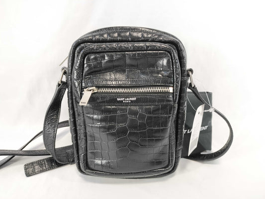 Yves Saint Laurent Crocodile Shoulder Bag