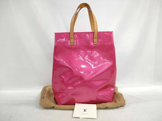 LOUIS VUITTON Vernis Reed MM Tote Bag