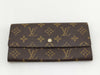 LOUIS VUITTON Monogram M61723 Porte Monnaie Credit Wallet