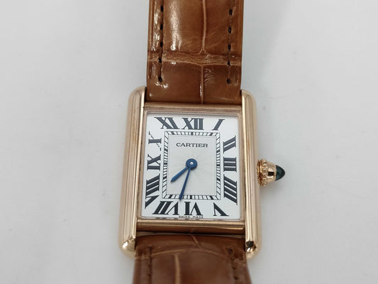 Cartier Tank Louis WGTA0010 3814 126335DY Manual Winding K18 Women's Watch