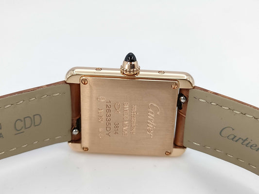 Cartier Tank Louis WGTA0010 3814 126335DY Manual Winding K18 Women's Watch