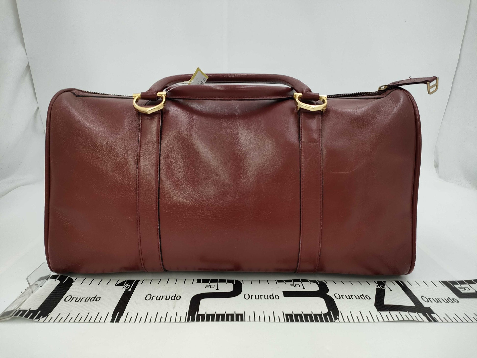 Cartier Leather Boston Bag Boston Bag