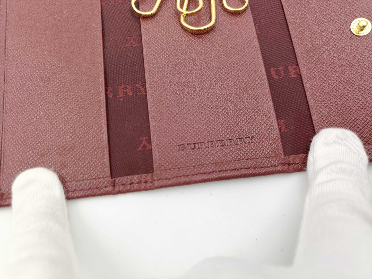 BURBERRY / Burberry key case / Cole Haan wallet