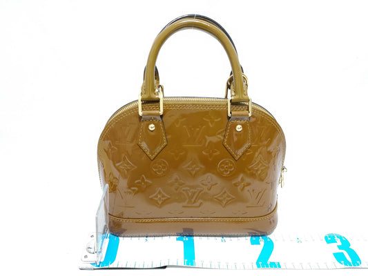 LOUIS VUITTON Vernis Alma BB Handbag