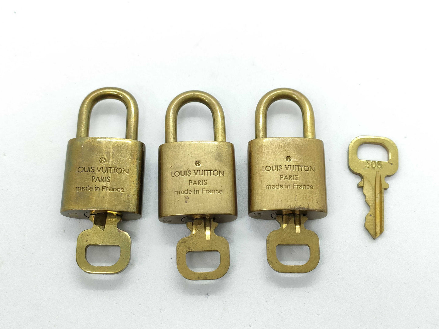 LOUIS VUITTON Cadena Padlock Set Other Accessories