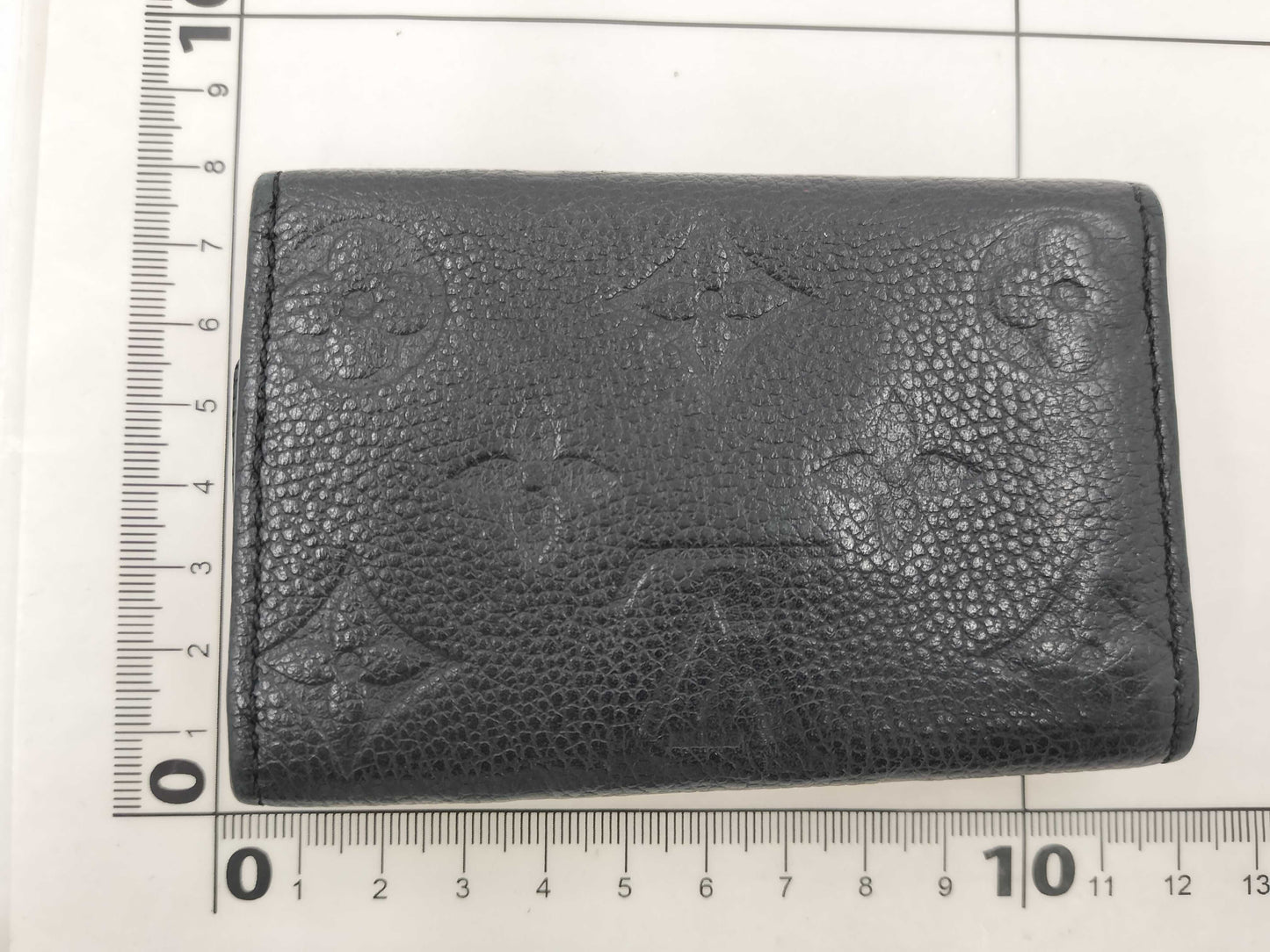 LOUIS VUITTON Empreinte Multicle 6 Initial Wallet