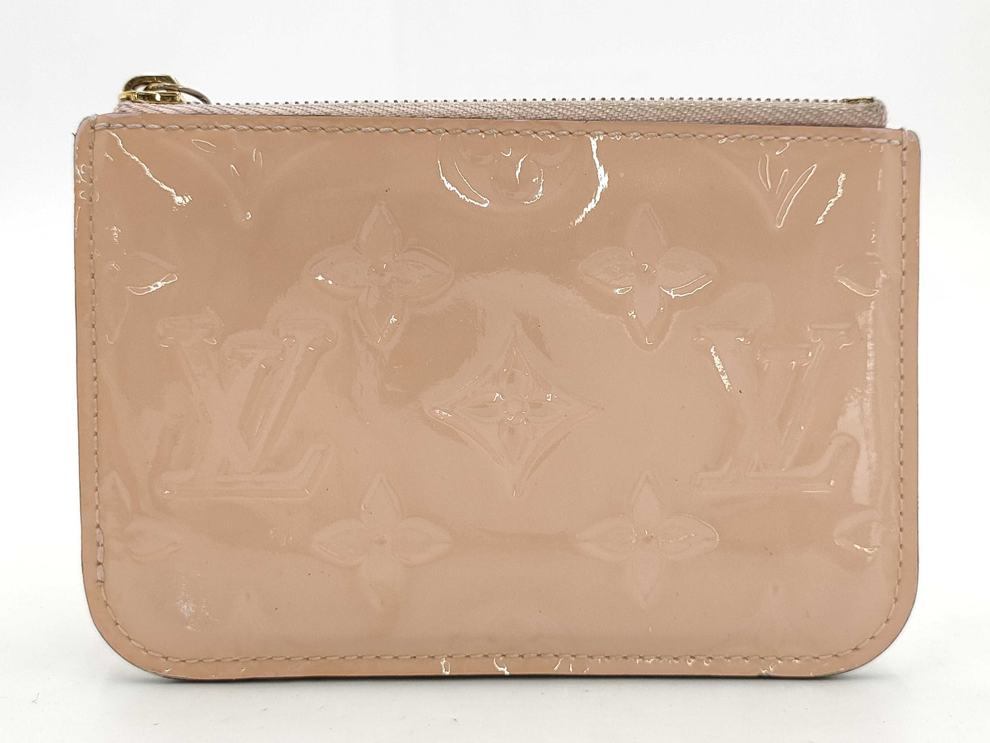 LOUIS VUITTON Vernis M61286 Pochette Cle NM PK Coin Case