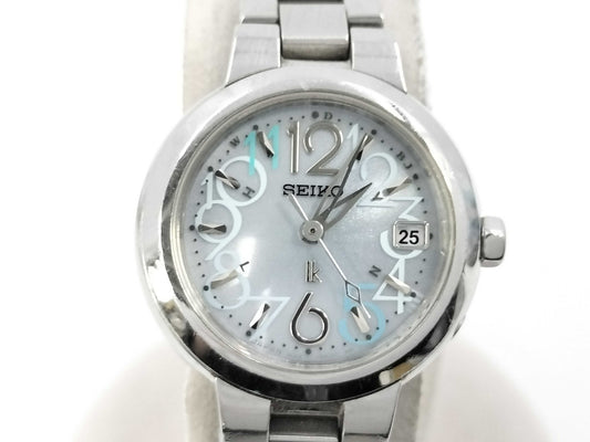 SEIKO 1B22-0AK0 Blue Dial Women's Watch