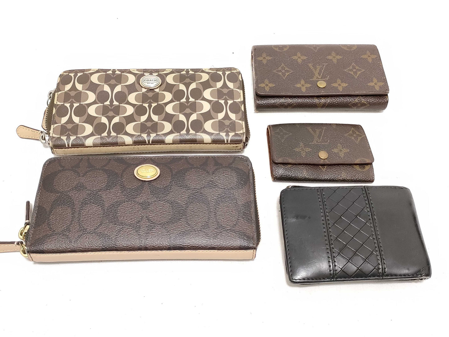 LOUIS VUITTON Monogram Wallet/Multicle 5-Piece Accessory Set