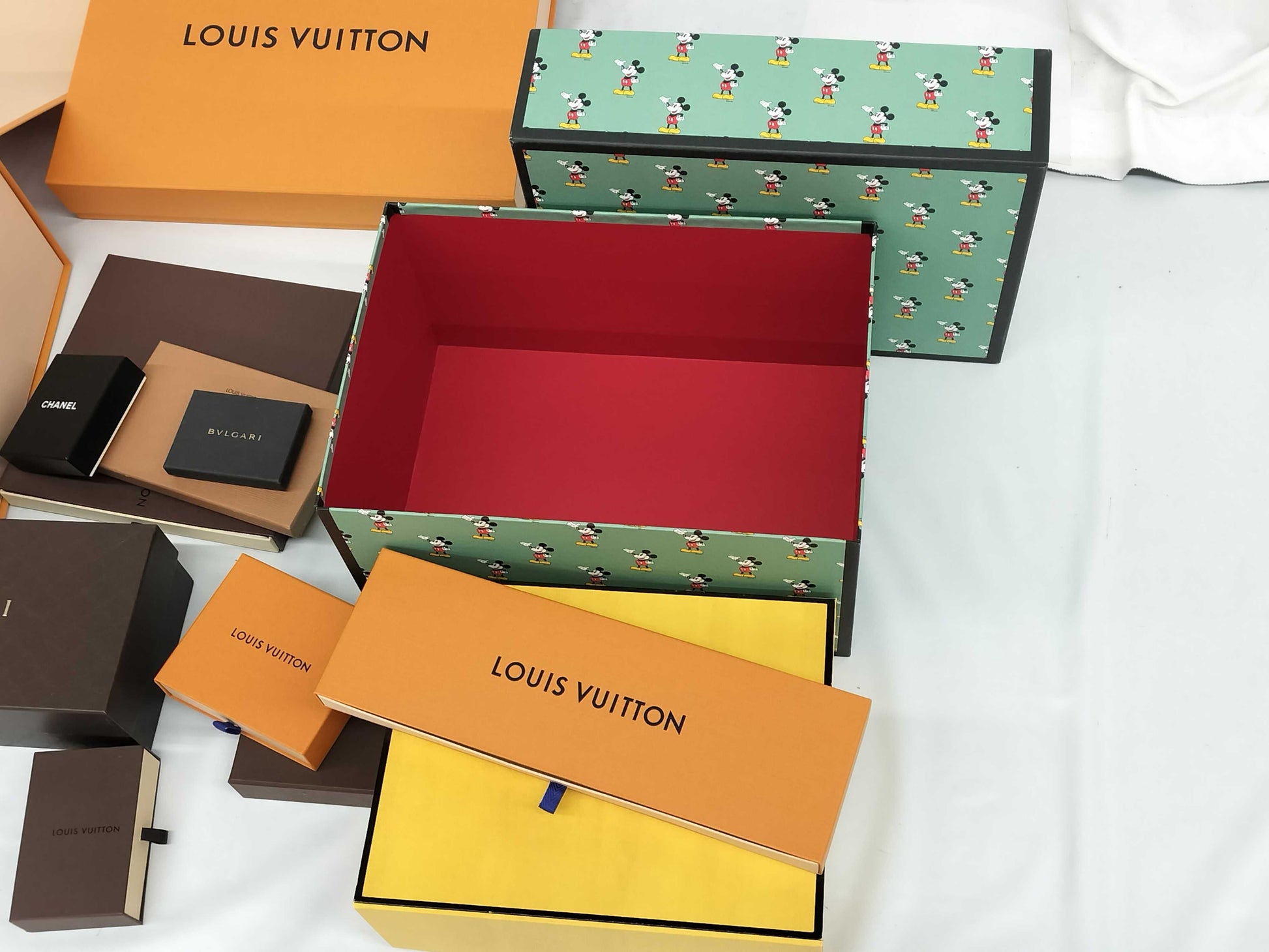 Fendi/Gucci Empty Box, Large, 1 Box, Brand Empty Box Bundle