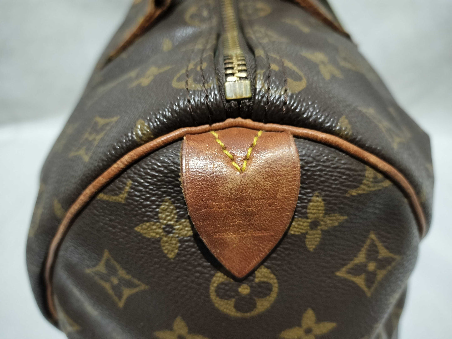 LOUIS VUITTON Monogram MM41107 Speedy 35 Boston Bag