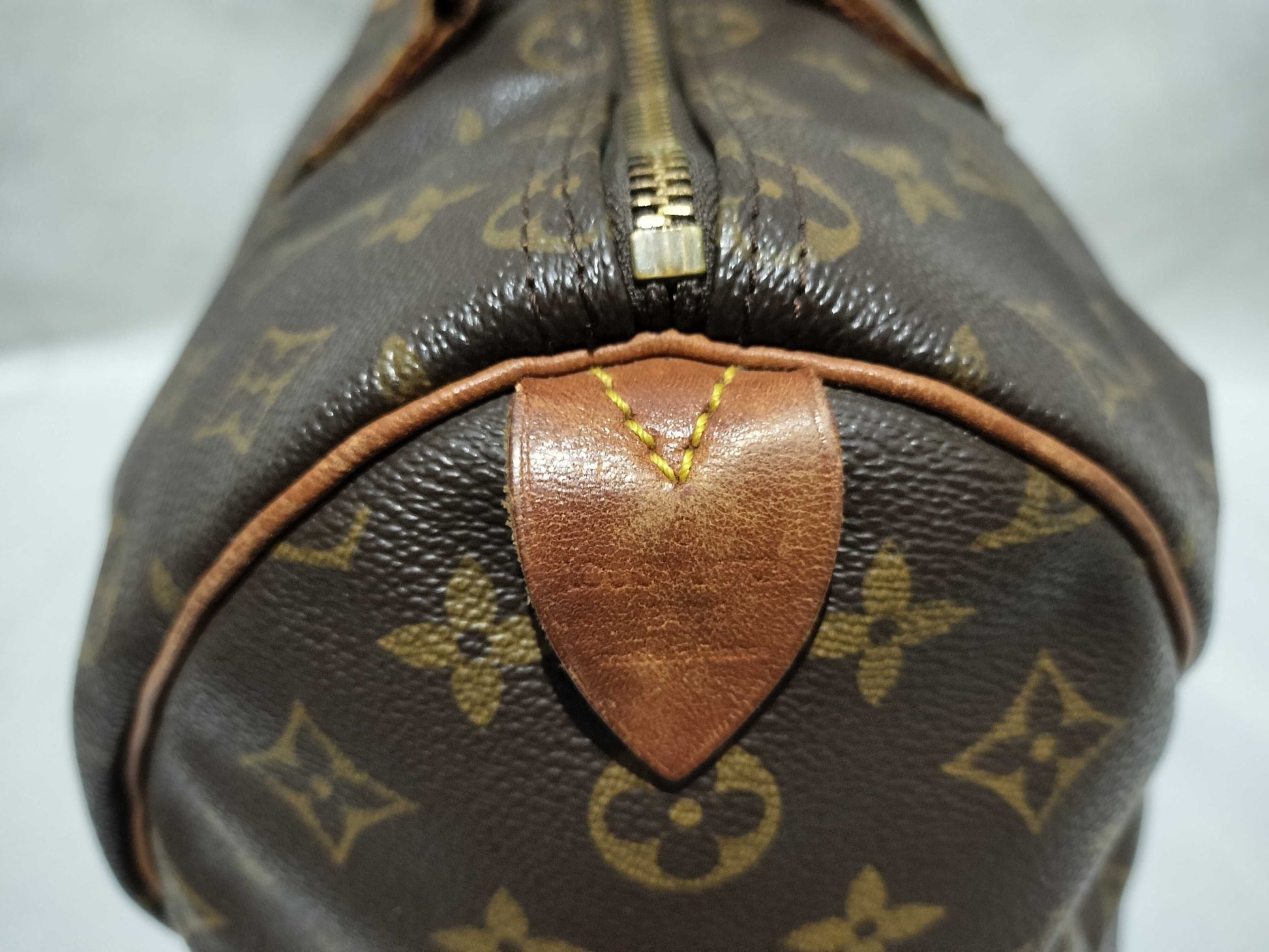LOUIS VUITTON Monogram MM41107 Speedy 35 Boston Bag